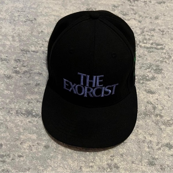 Brain Dead Black Hat with Green & Light Purple Embroidery - Picture 2 of 5